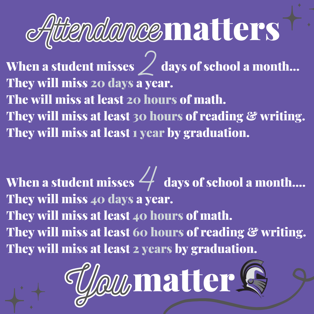 Attendance matters flyer